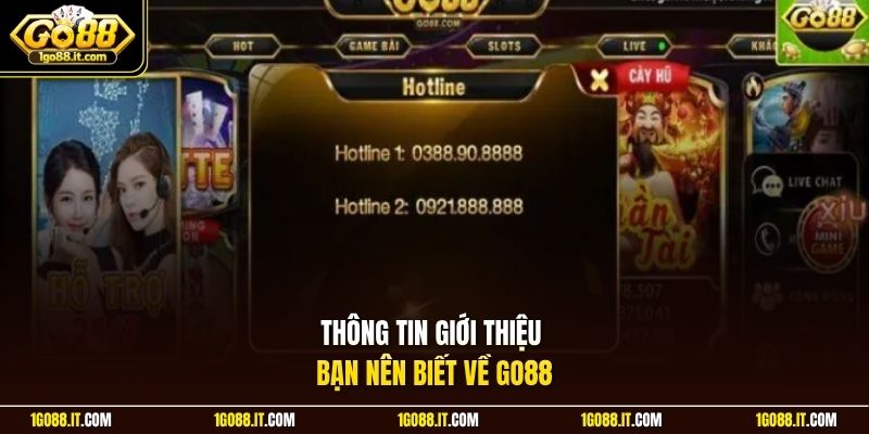 Thông tin giới thiệu bạn nên biết về Go88